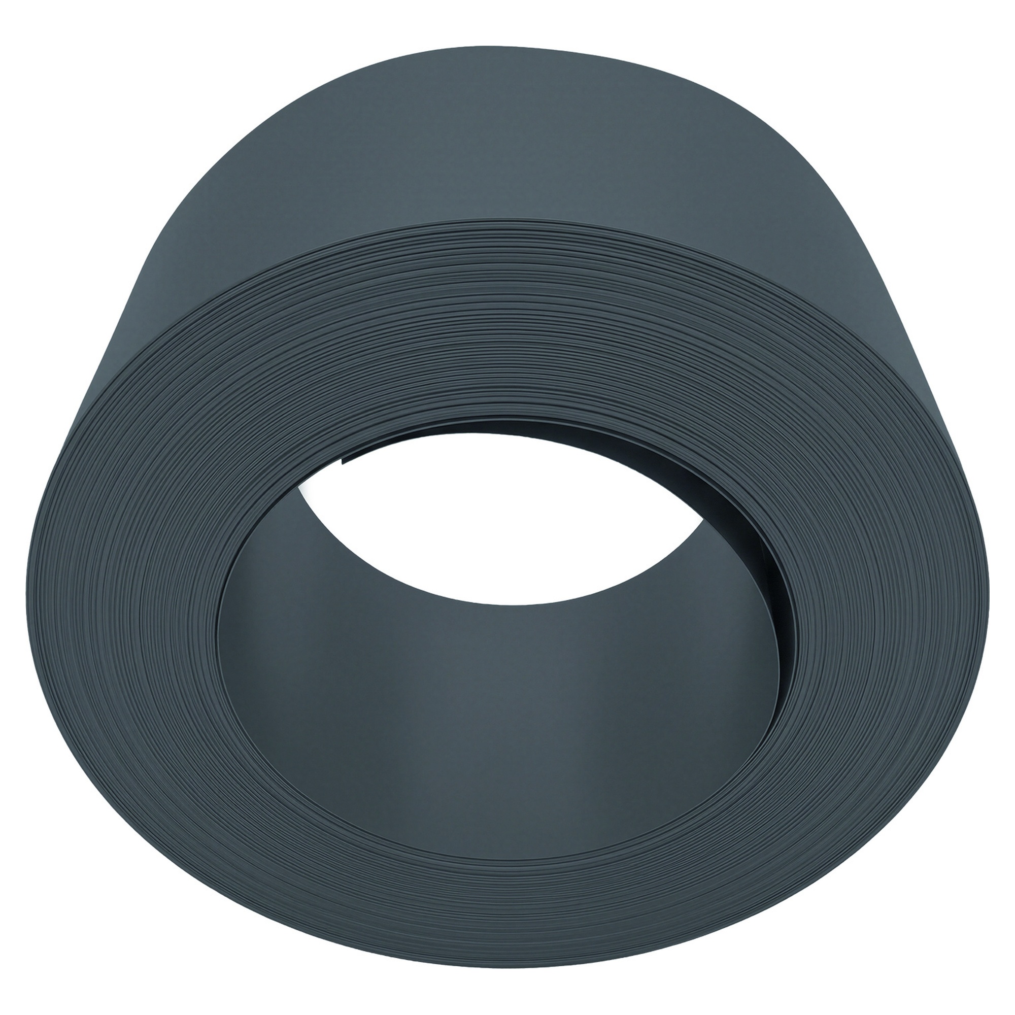 Zambelli Coilmaterial 0,55 mm, Grau DB 703, COLORDUR, 665 mm, 500 kg, mit Folie, Stahl DX53 - 1 Stk.