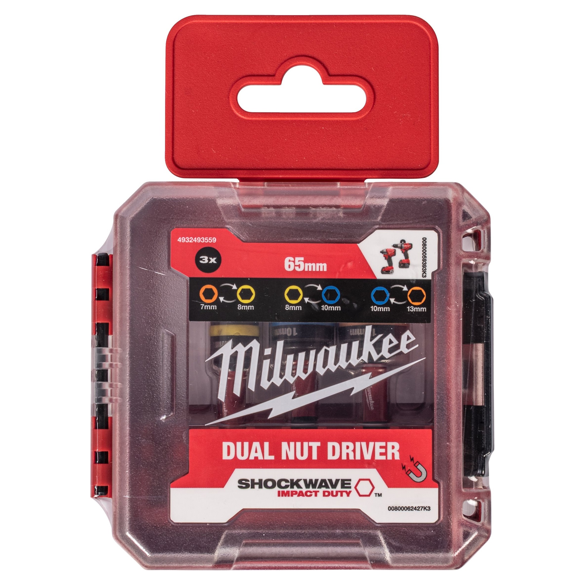 Milwaukee Dual-Size Steckschlüsselset SHOCKWAVE