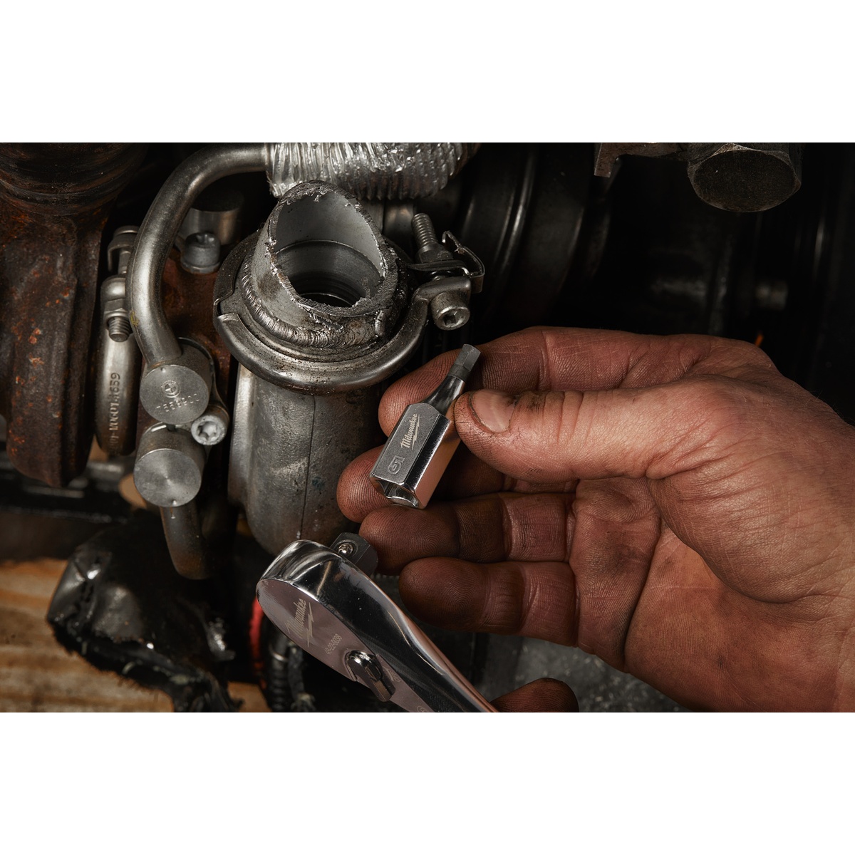 Milwaukee Bit-Adapter 3/8"