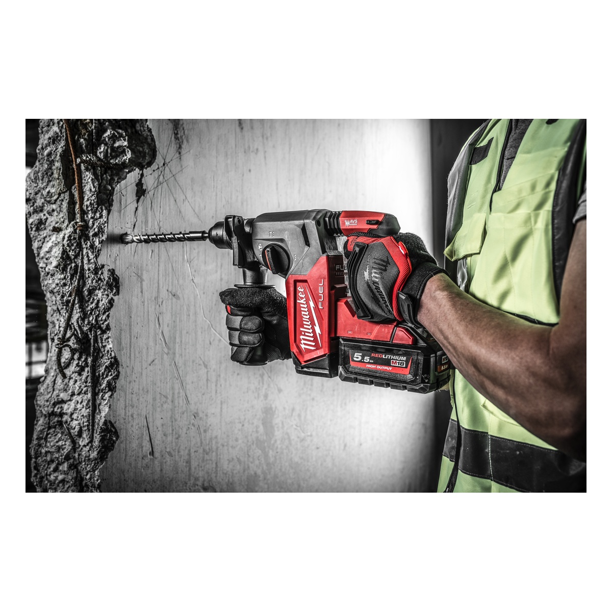 Milwaukee FUEL  Akku-Kombihammer M18FHX-0X - 1 Stk. Milwaukee FUEL  Akku-Kombihammer M18FHX-0X - 1 Stk.