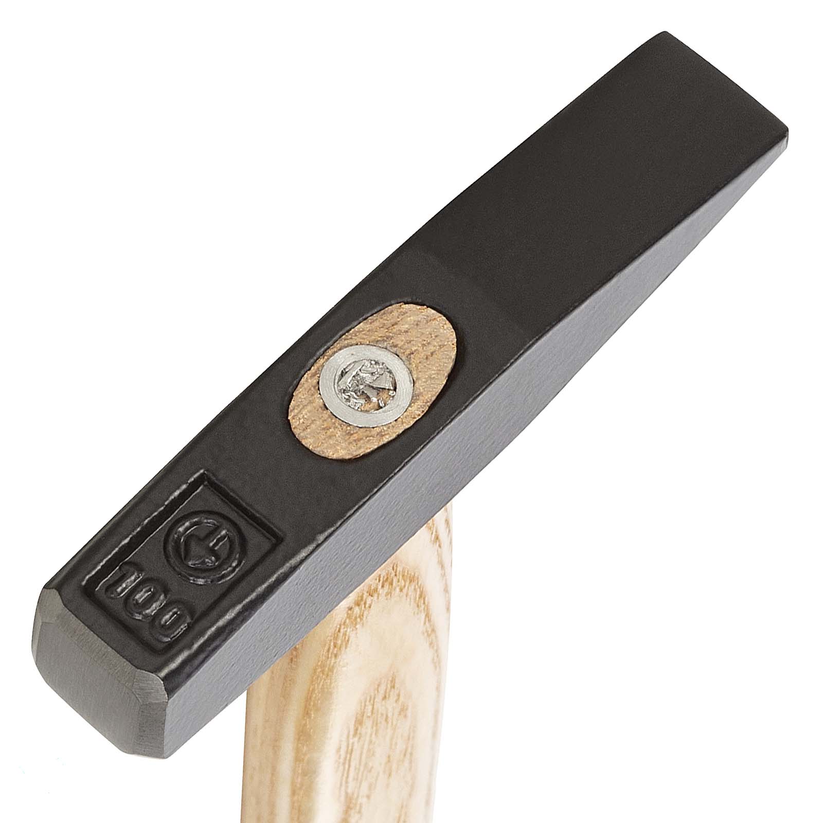 Ruthe Schlosserhammer, deutsche Form, 300 g, Eschenstiel 300 mm, DIN 1041