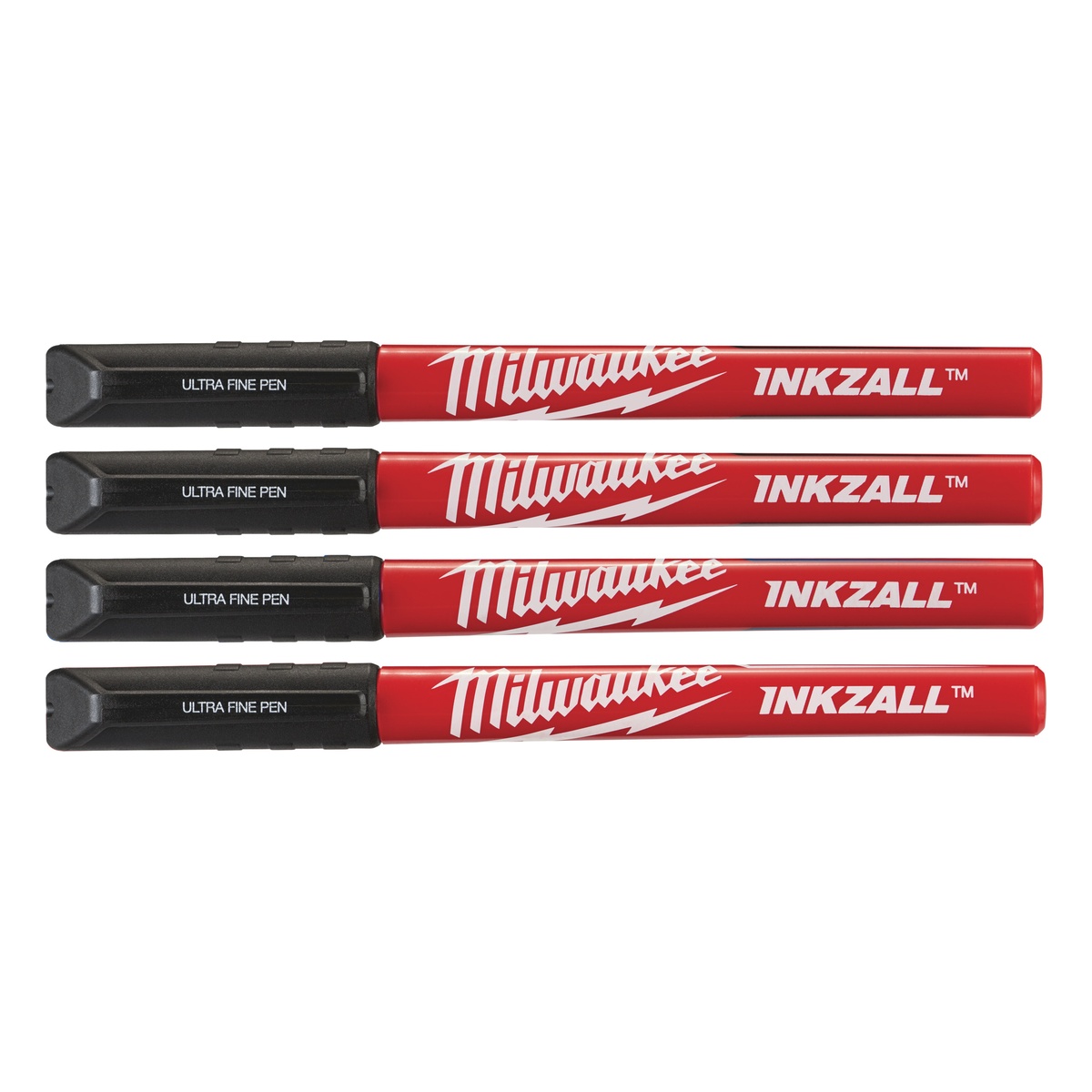Milwaukee INKZALL Fineliner schwarz - 4 Stk.