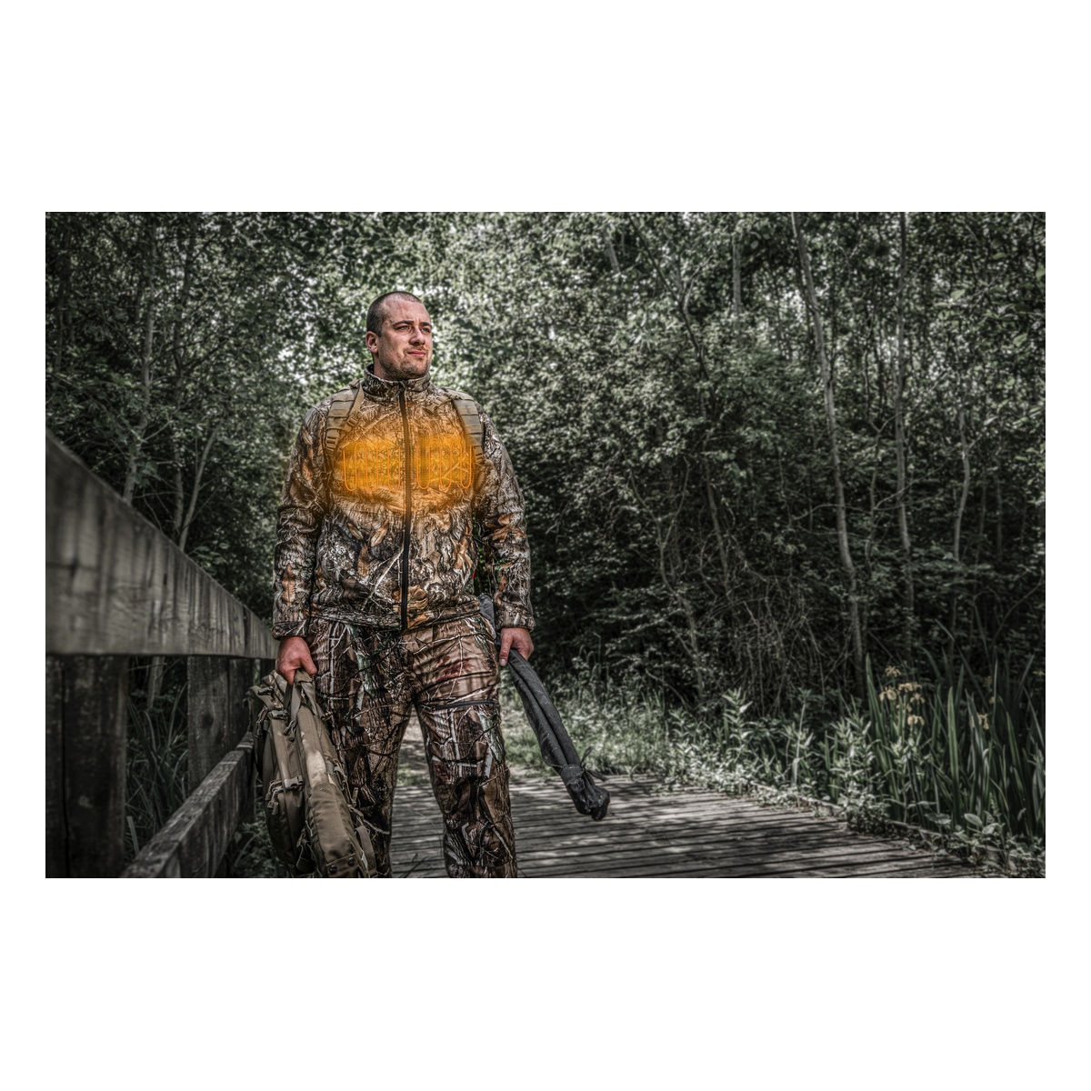 Milwaukee 12 V Akku-Heiz-Jacke Herren Camouflage, ohne Akku u. Ladegerät M12 HJCAMO6-0 (3XL) - 1 Stk.