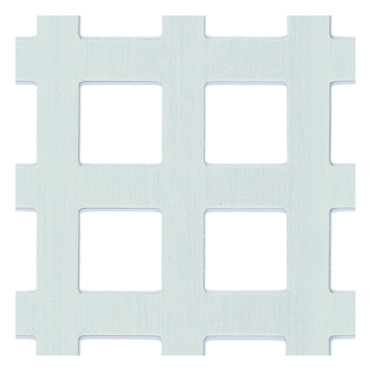 Alberts Lochblech, Lochung: quadratisch, 200 x 1000 x 0,8 mm, Aluminium, silberfarbig eloxiert - 1 Stk.