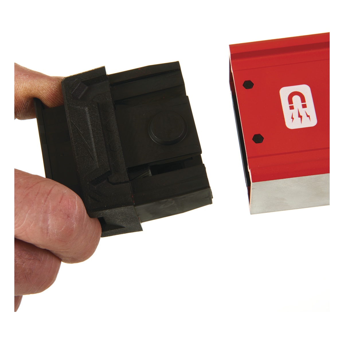 Milwaukee Wasserwaage REDSTICK BACKBONE, 180 cm, 3 Libellen, 2 Handgriffe, SHARPSITE, 0,5 mm/m