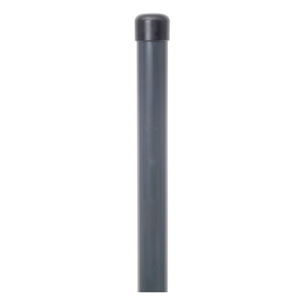 Alberts Zaunpfosten, ungebohrt, 34 x 34 x 1500 mm, Stahl roh, zinkphosphatiert, anthrazit kunststoffbeschichtet RAL 7016 - 1 Stk.