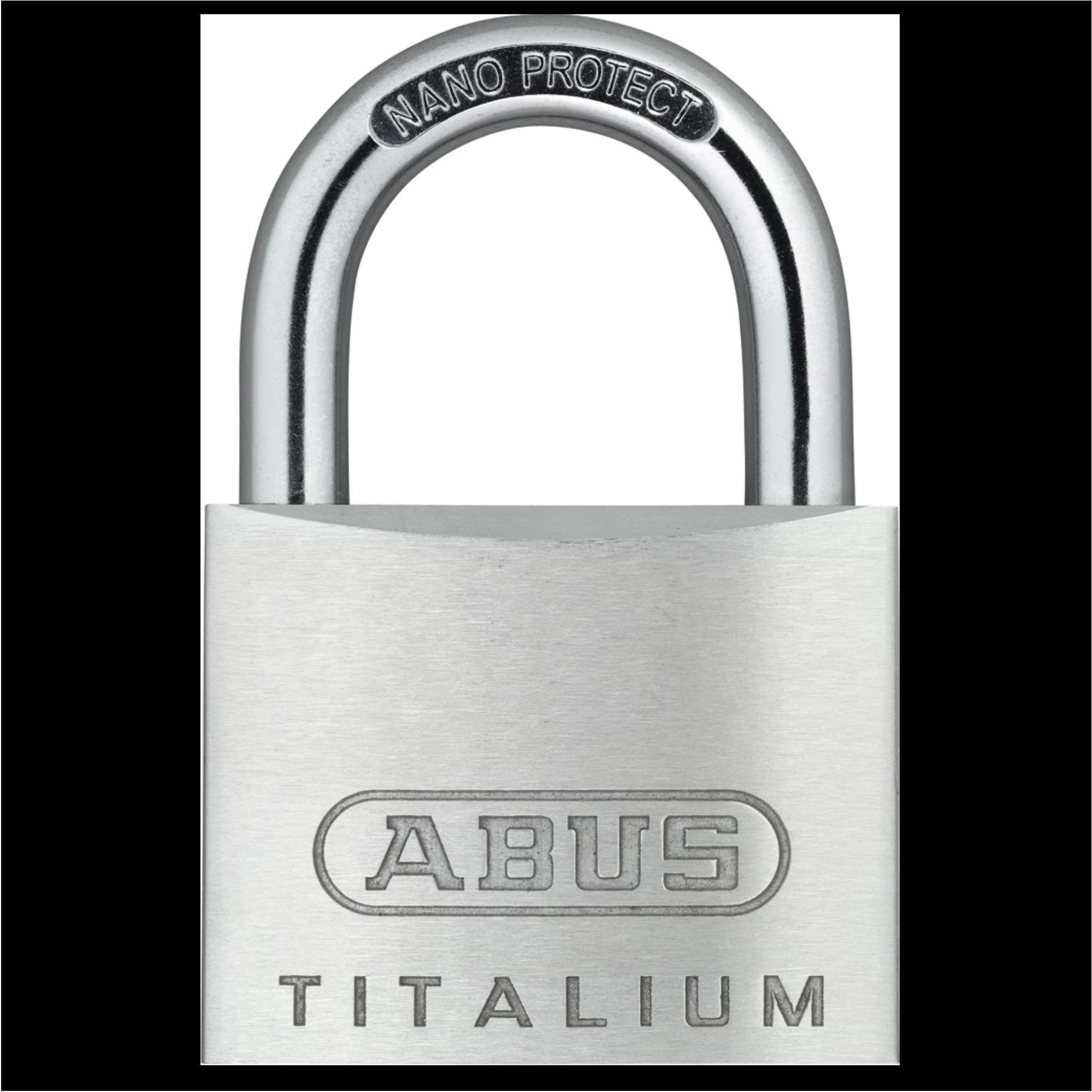 ABUS Vorhangschloss TITALIUM 64TI Gleichschließend 40 mm ABUS Vorhangschloss TITALIUM 64TI Gleichschließend 40 mm