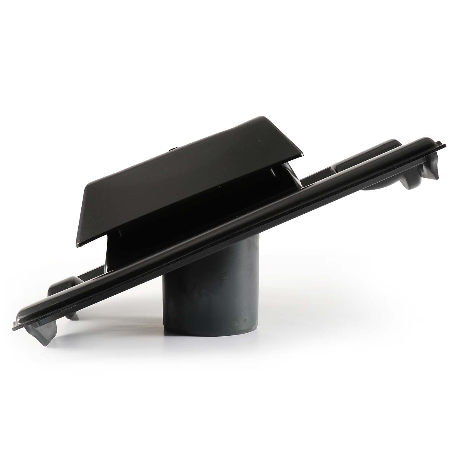 Fleck Sanitärlüfterpfanne Sani Extra Flandern Plus Groß-Flachdach Basalt, BAG