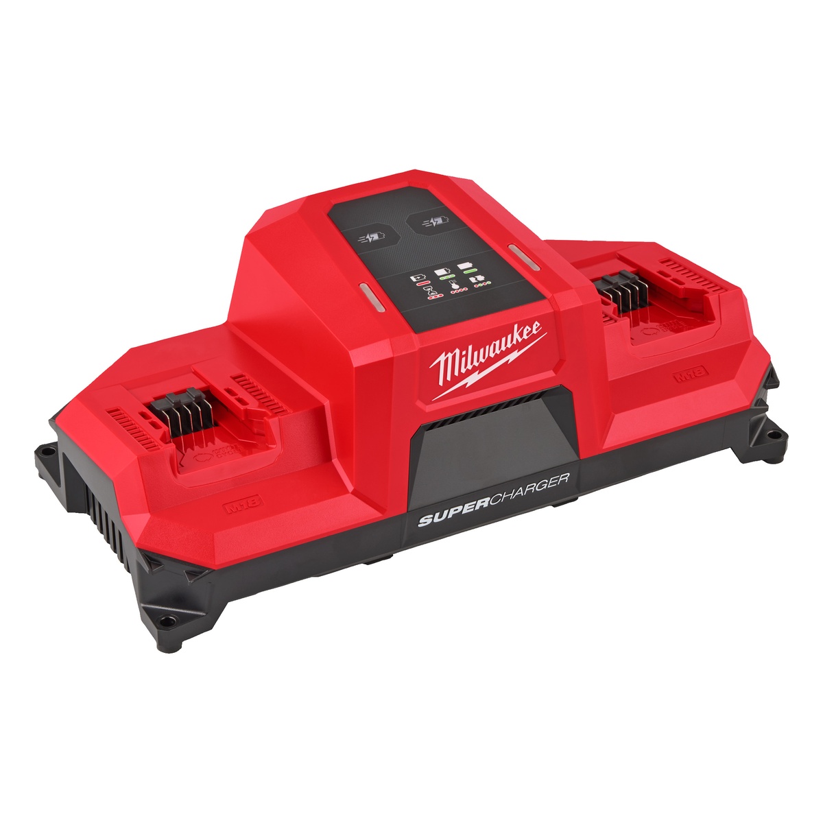 Milwaukee M18 Zweifach-Schnellladegerät M18MDBSC - 1 Stk. Milwaukee M18 Zweifach-Schnellladegerät M18MDBSC - 1 Stk.