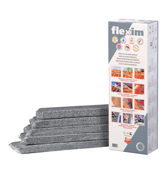 Allform Flexim Dachmörtel grau 5 Streifen