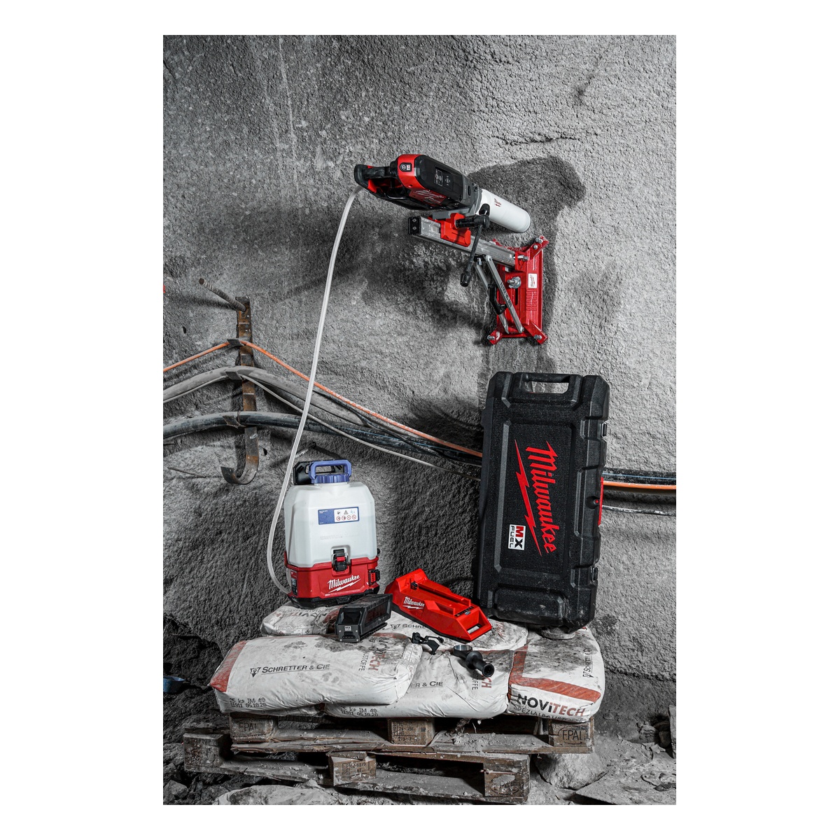 Milwaukee Diamantkernbohrständer MXFDR255 TV - 1 Stk. Milwaukee Diamantkernbohrständer MXFDR255 TV - 1 Stk.