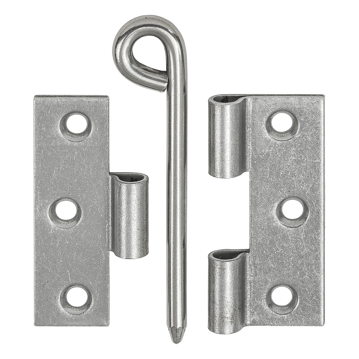 Vormann Geschlossenes Kulissenscharnier 80 x 120 mm Eisen, 1 Stk.