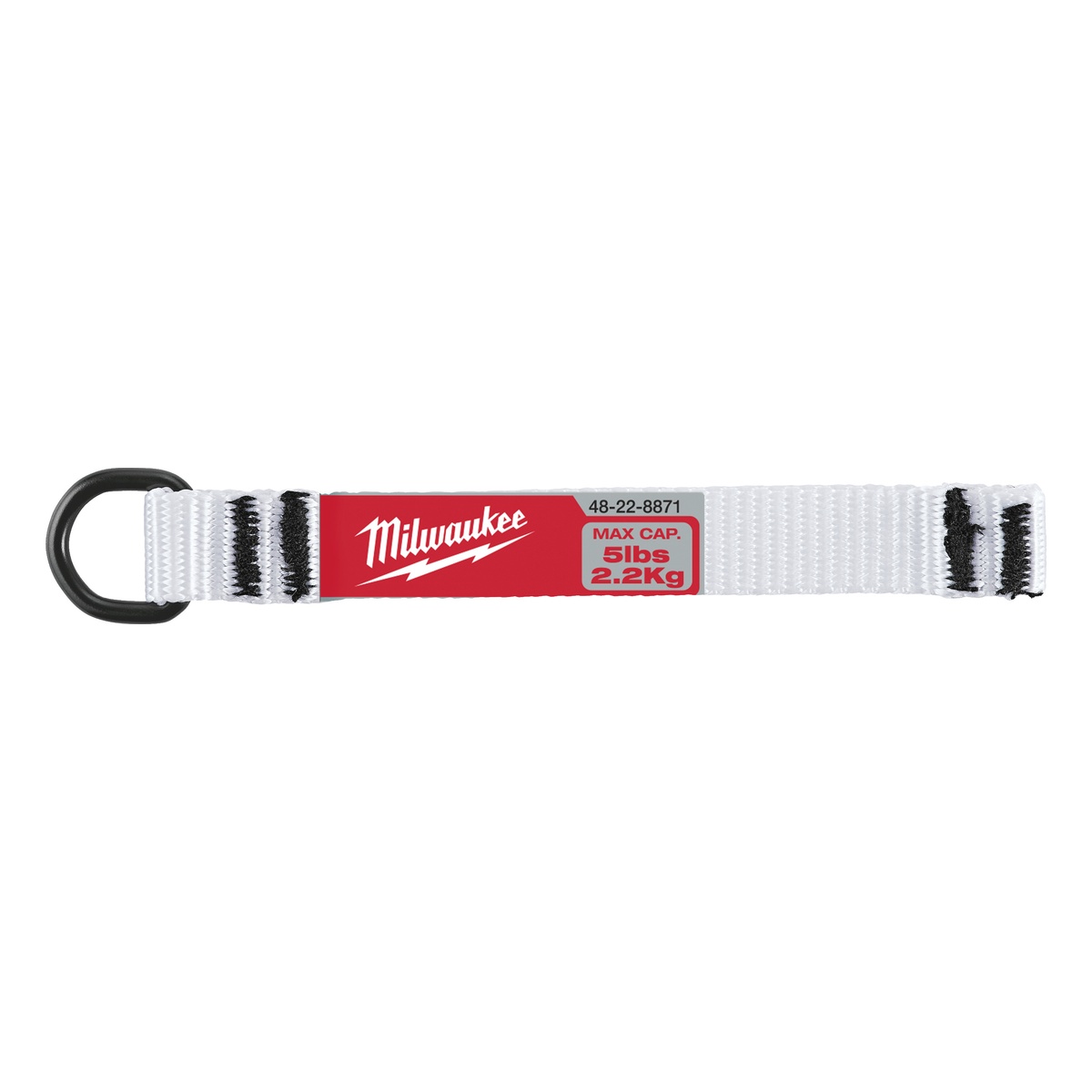 Milwaukee Sicherungsband mit D-Ring bis 2,25 kg - 5 Stk.