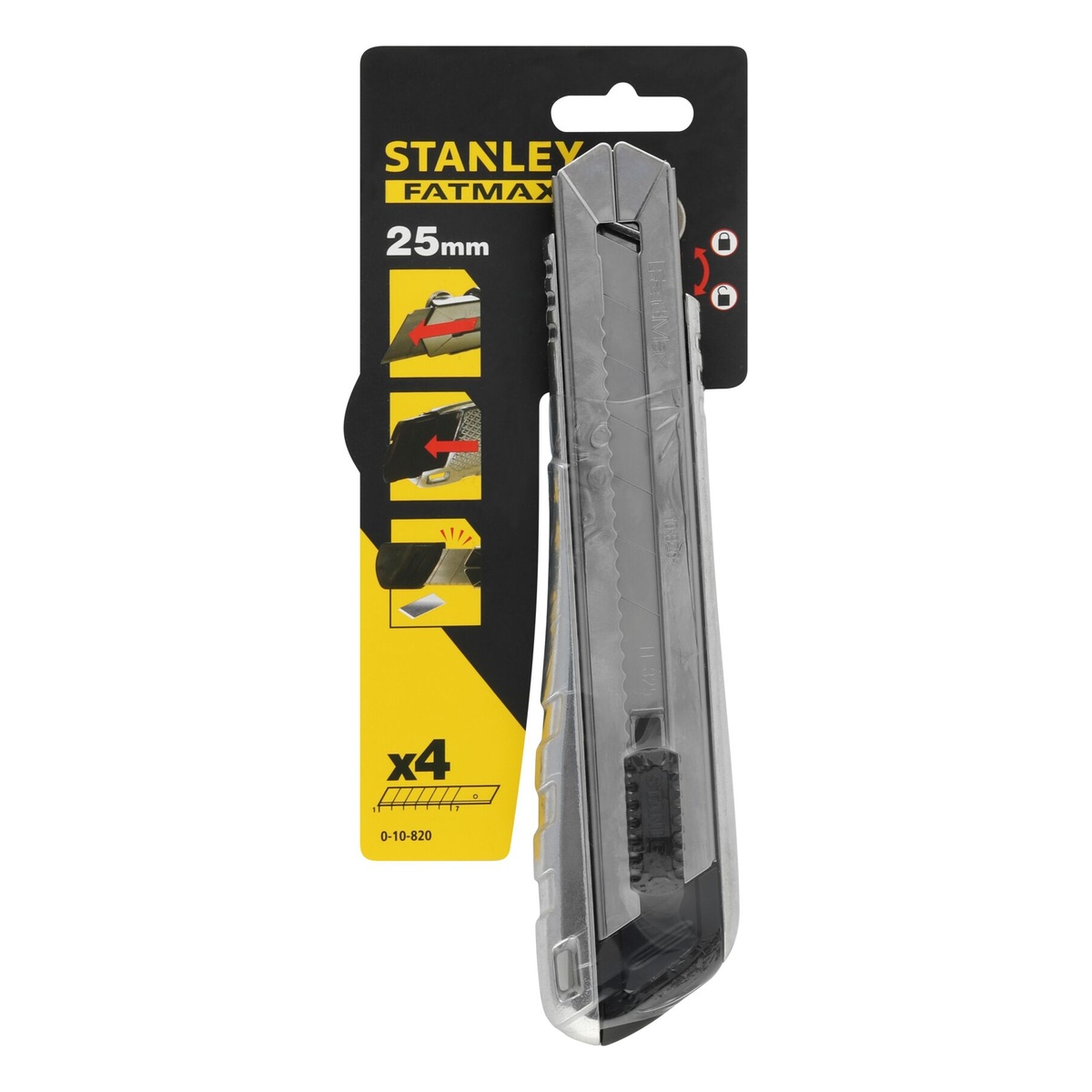 Stanley Cutter mit Magazin FatMax PRO 25mm
