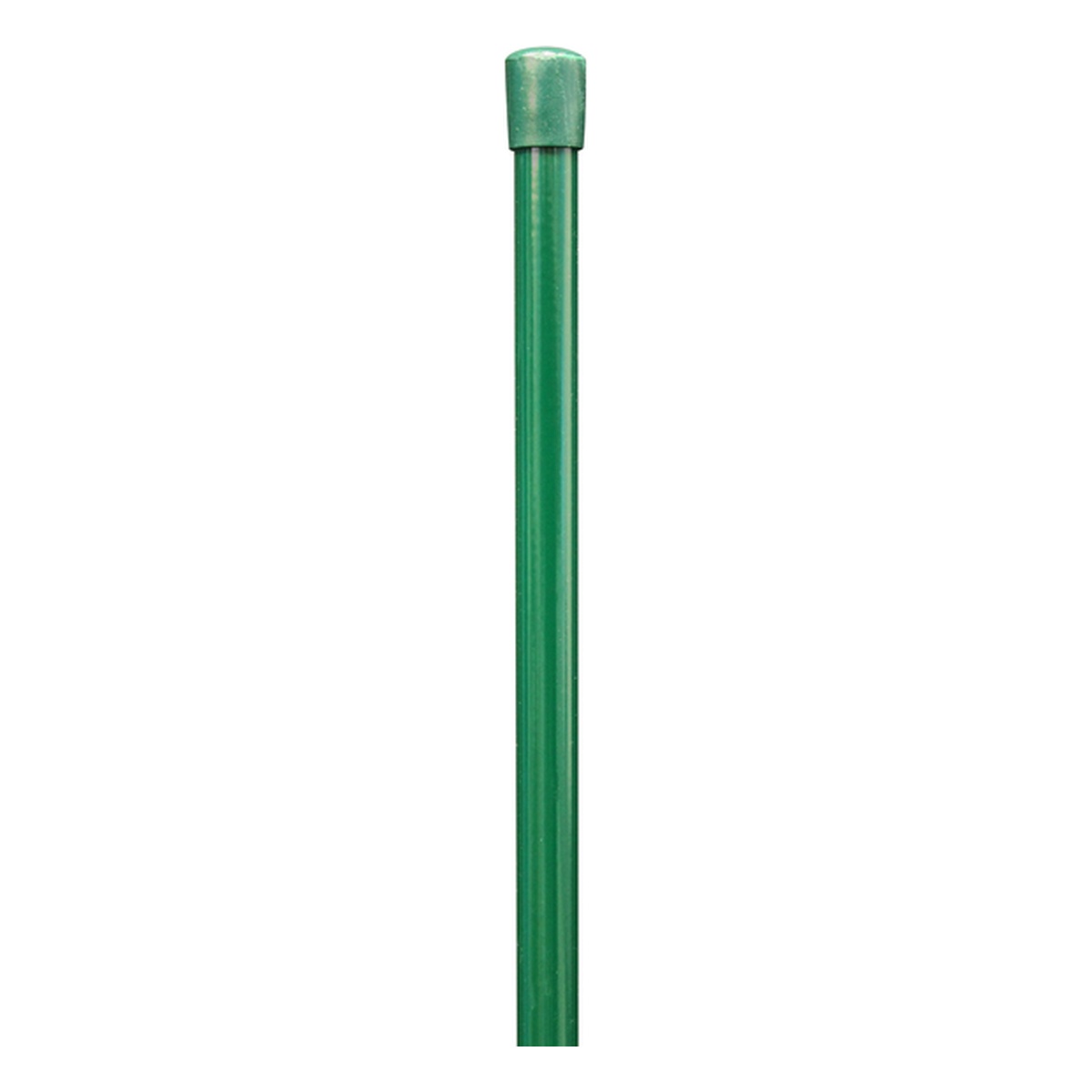 Alberts Geflechtspannstab, 10 x 10 x 1300 mm, Geflechthöhe: 1250 mm, Stahl roh, zinkphosphatiert, grün kunststoffbeschichtet RAL 6005 - 1 Stk.