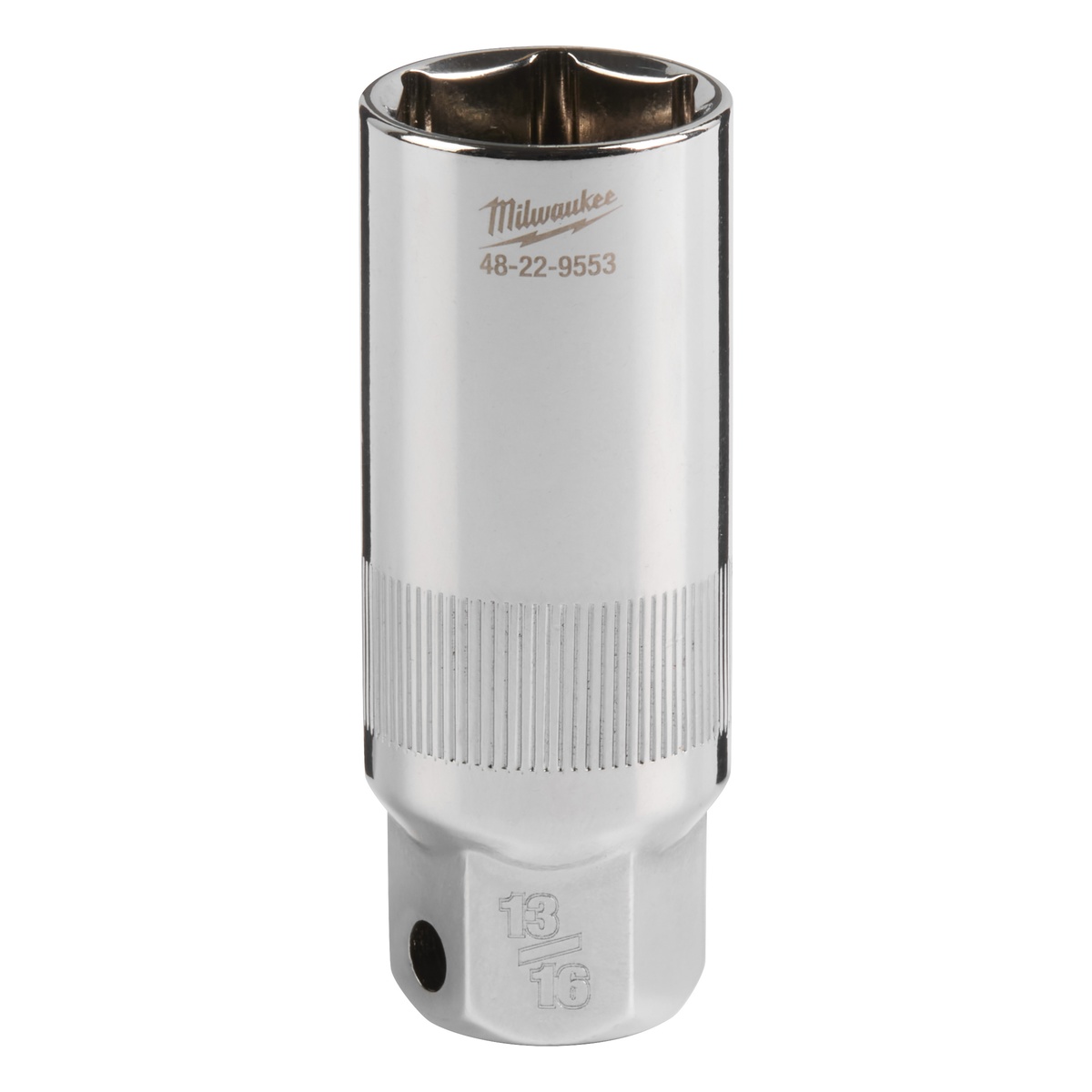 Milwaukee Zündkerzeneinsatz 3/8 Zoll, 20,8 mm (13/16″), 68 mm, Kugelsicherung