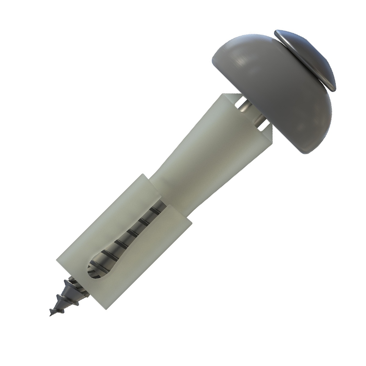 Reisser DSH-2-A Abstandsset 4,8x50 (17-20) mm, SD19, Edelstahl A2/Kunststoff, Teilgewinde, SIT20 - 100 Stk.