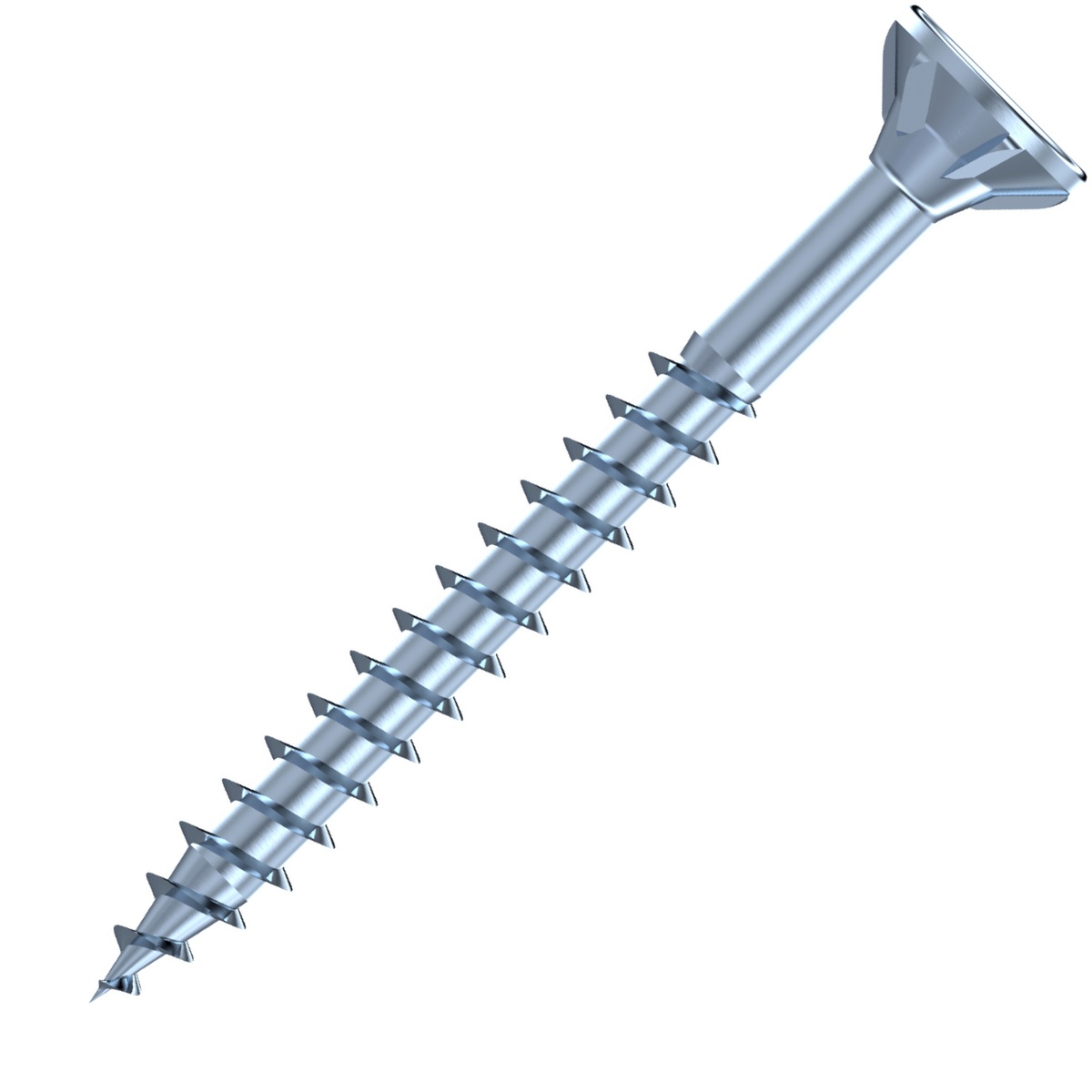 Reisser Q200 PLUS Spanplattenschraube 6,0x50 mm, verzinkt, Teilgewinde, TX30 - 200 Stk.