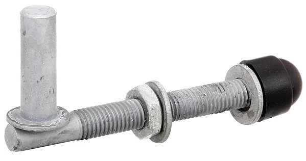 Alberts 2 Stk. Kloben zum Durchschrauben, feuerverzinkt 13 x 160 x  