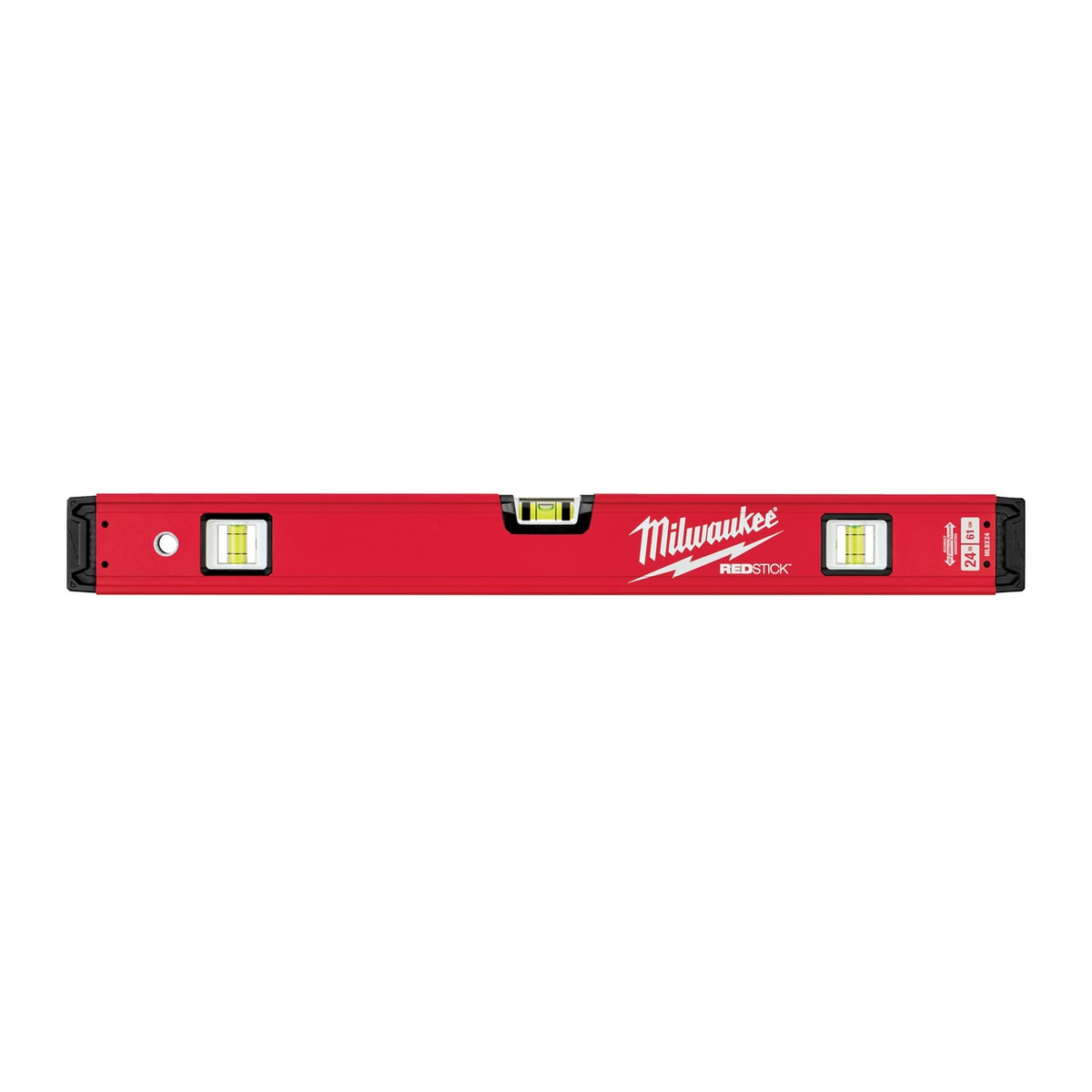 Milwaukee Wasserwaage REDSTICK BACKBONE, 3 Libellen, SHARPSITE, 0,5 mm/m