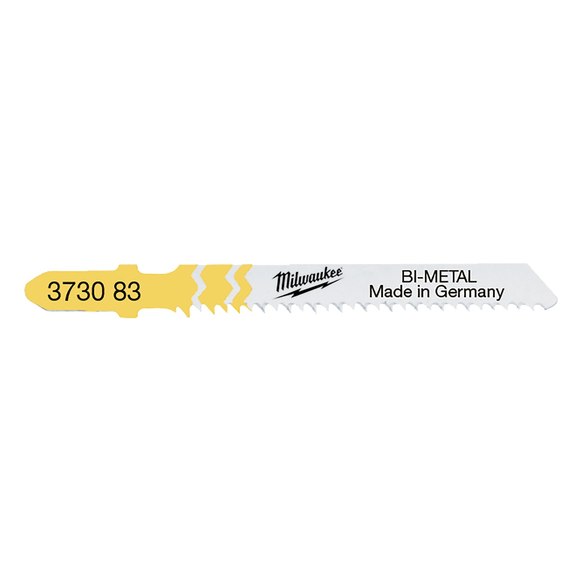 Milwaukee Stichsägeblatt Holz für Laminat-/Parkettböden Bi-Metall 60 x 1,9 mm, umgekehrte Verzahnung - 5 Stk.