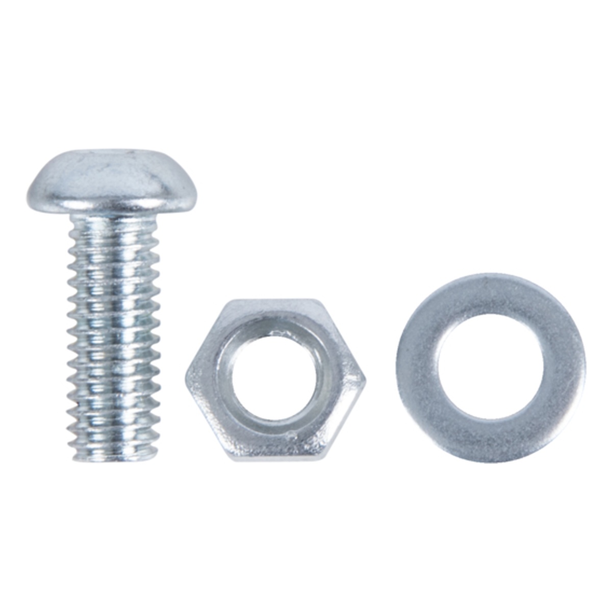 Alberts Conceptor® Zubehör-Set für Profilsystem, mm, Stahl roh, galvanisch blau verzinkt, 25 Stück - 25 Stk.