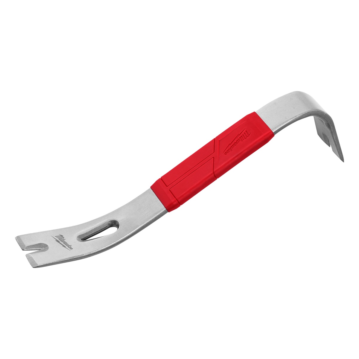 Milwaukee Nagel- und Brecheisen 305 mm (12 Zoll), Ganzstahl, schlagfeste Klaue, abgeschrägte Kante