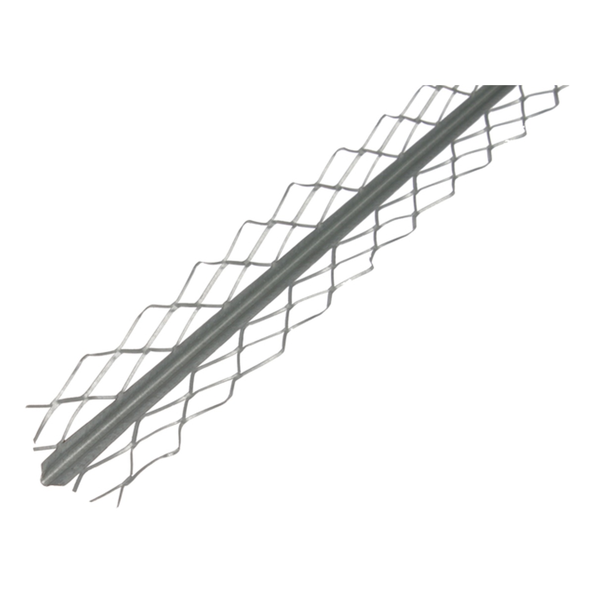 Alberts Kanten-Putzprofil, 32 x 32 x 2,5 x 2600 mm, Stahl roh, feuerverzinkt - 1 Stk.