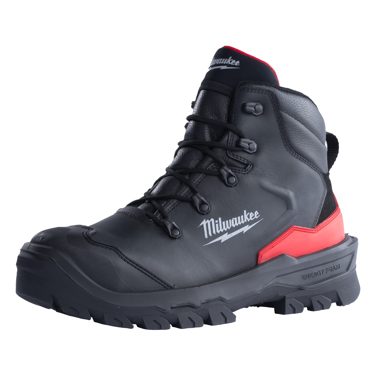 Milwaukee ARMOURTRED™ S3S Sicherheits-Schnürstiefel Leder schwarz Größe 48 - 1 Stk.