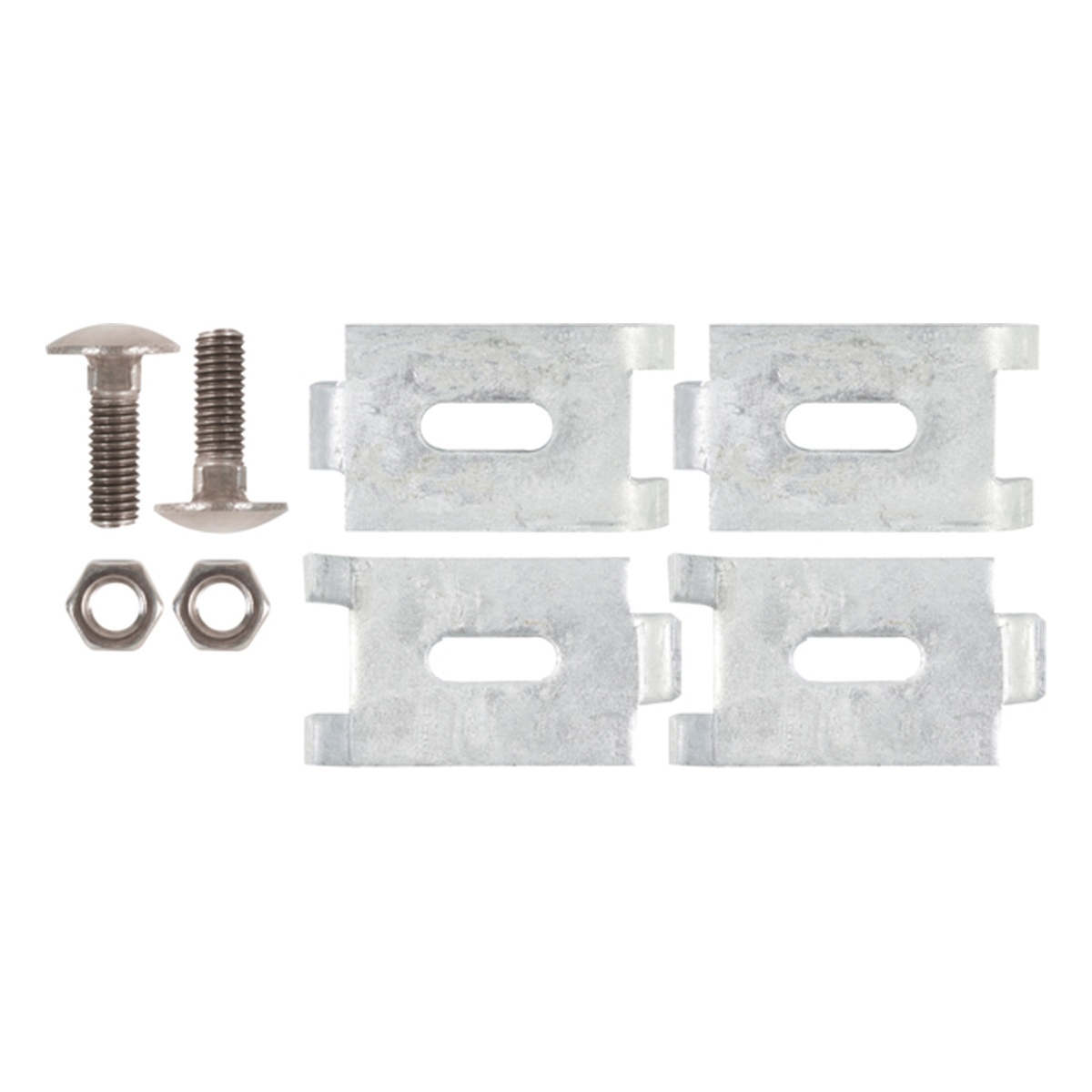 Alberts Eckverbinder zur Verbindung zweier Gittermatten, 70 x 130 x 15 mm, feuerverzinkt - 2 Stk. Alberts Eckverbinder zur Verbindung zweier Gittermatten, 70 x 130 x 15 mm, feuerverzinkt - 2 Stk.