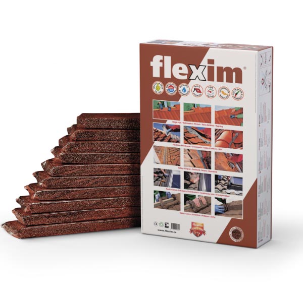 Allform Flexim Dachmörtel braun 10 Streifen