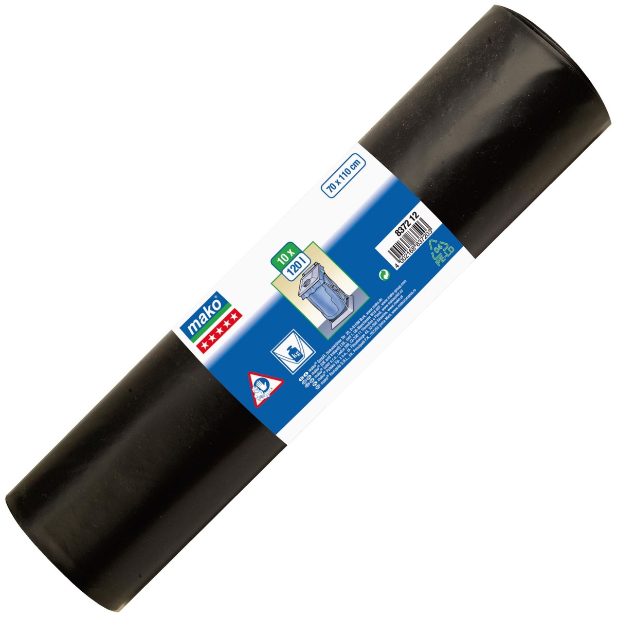 Mako Müllsäcke, LDPE extra stark, 10 Stück auf Rolle