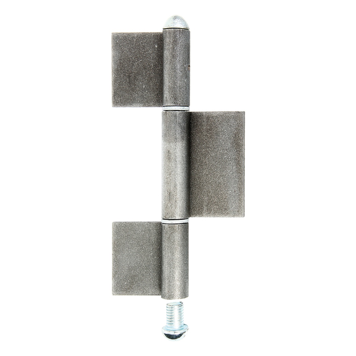 Alberts Konstruktionsband zum Anschweißen, dreiteilig, Typ KO8, 240 x 50 mm, Stahl roh - 1 Stk.