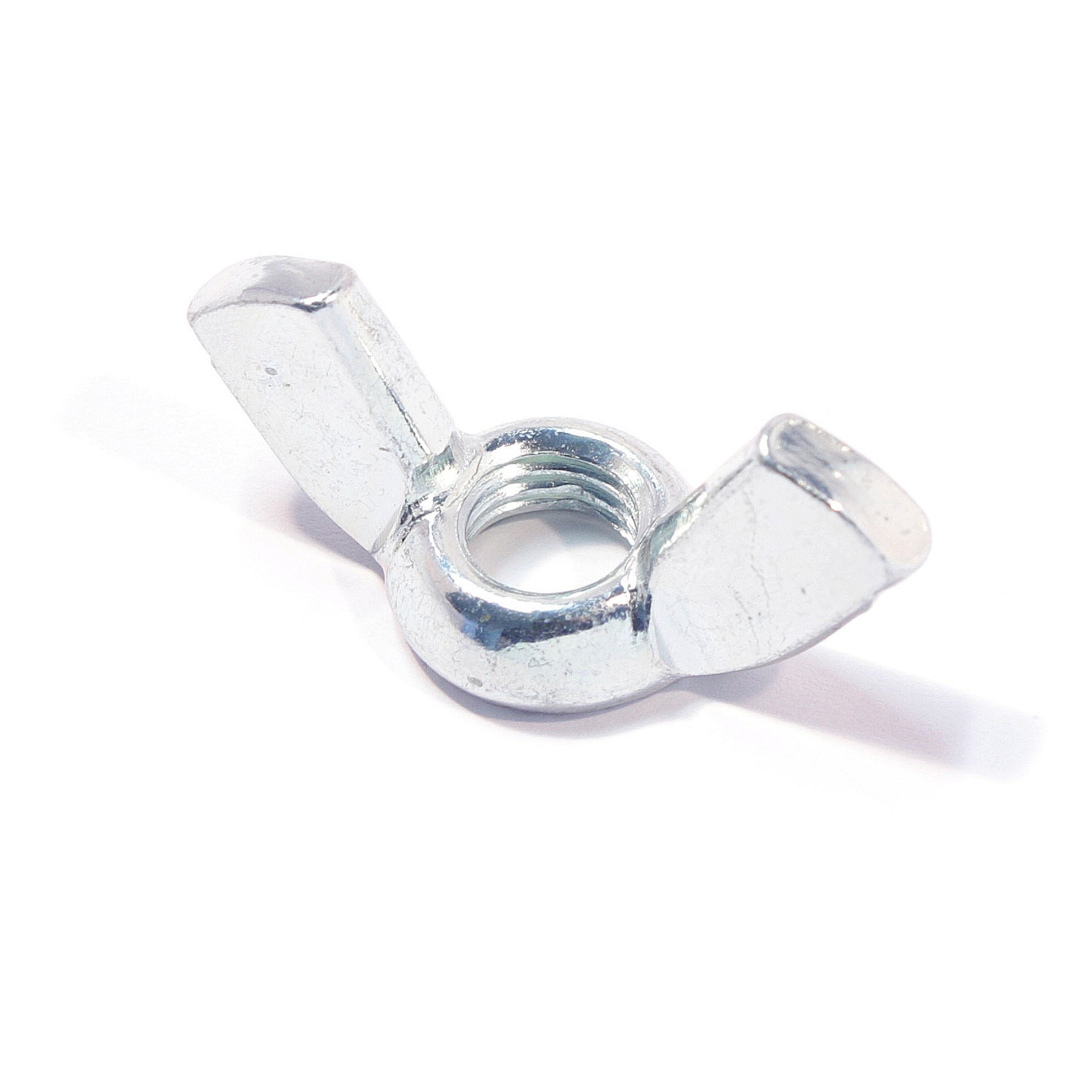 Flügelmutter M6 DIN 315 / ART 88215 Stahl galvanisch verzinkt, kantige Flügelform Flügelmutter M6 DIN 315 / ART 88215 Stahl galvanisch verzinkt, kantige Flügelform