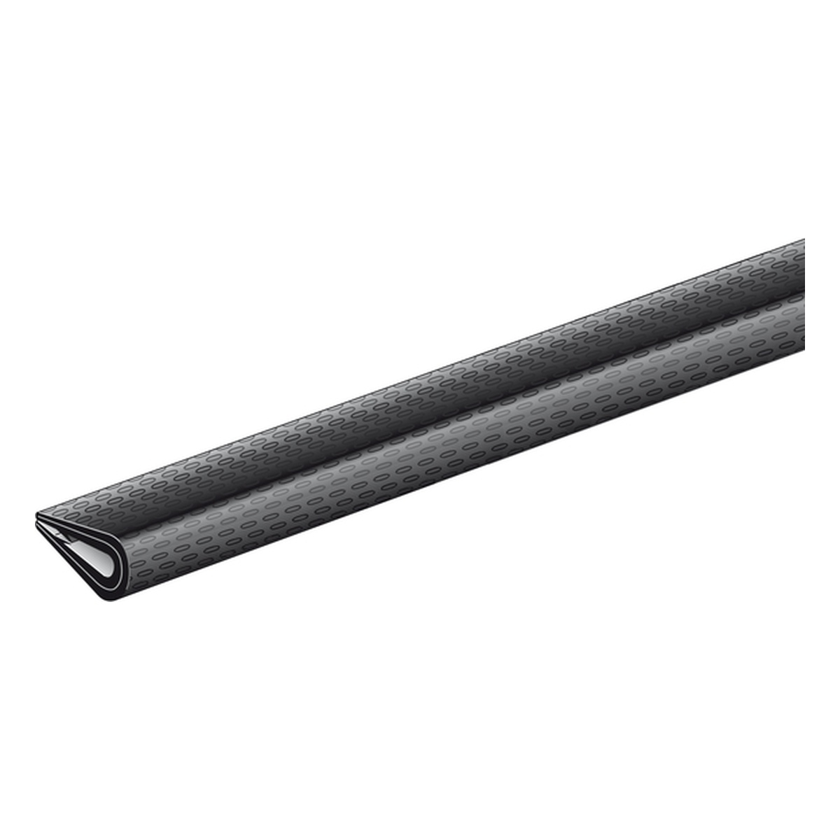 Alberts Kantenschutzprofil 1,5 m Weich-PVC, schwarz, 10x7 mm, SB