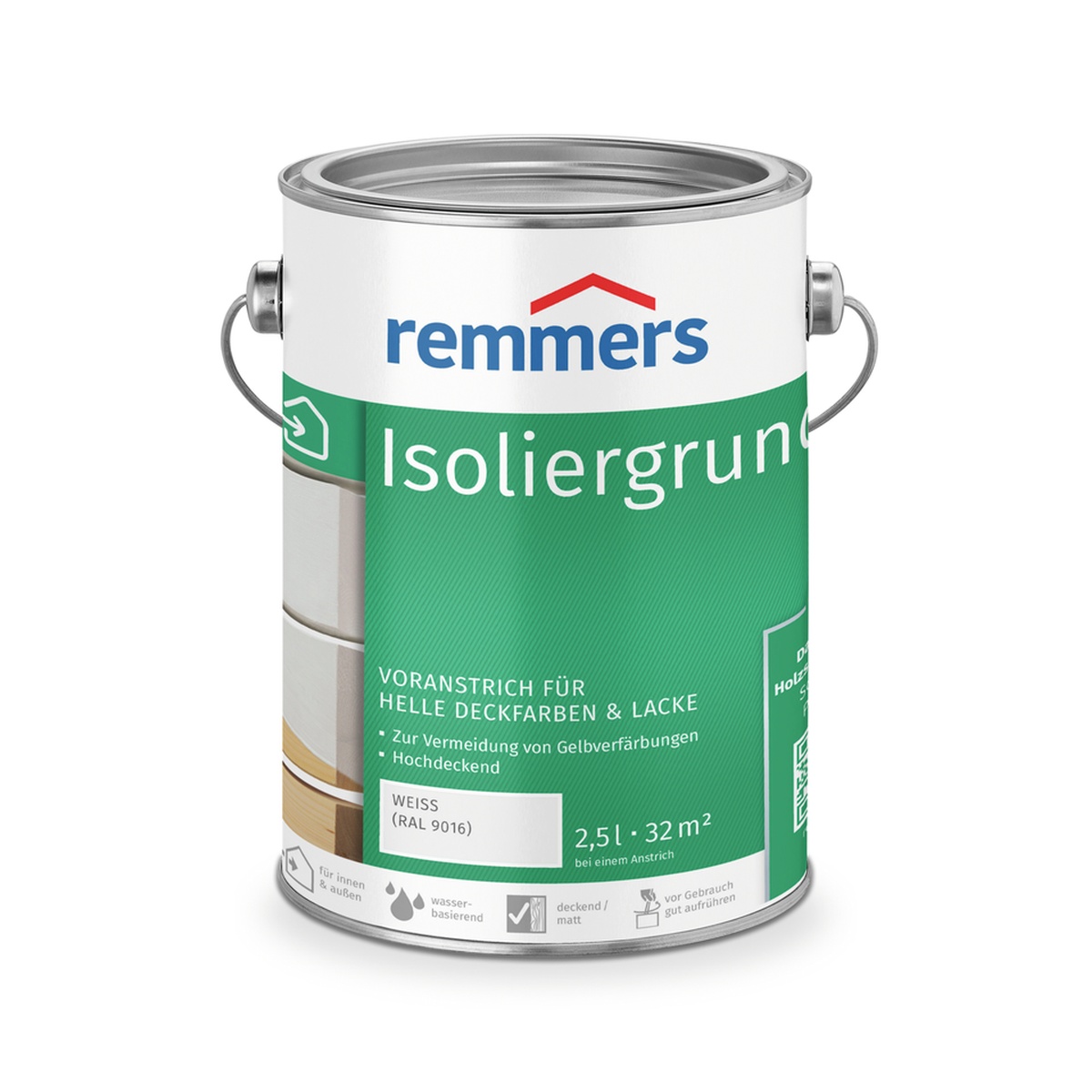 Remmers Isoliergrund weiß RAL 9016 2,5 l