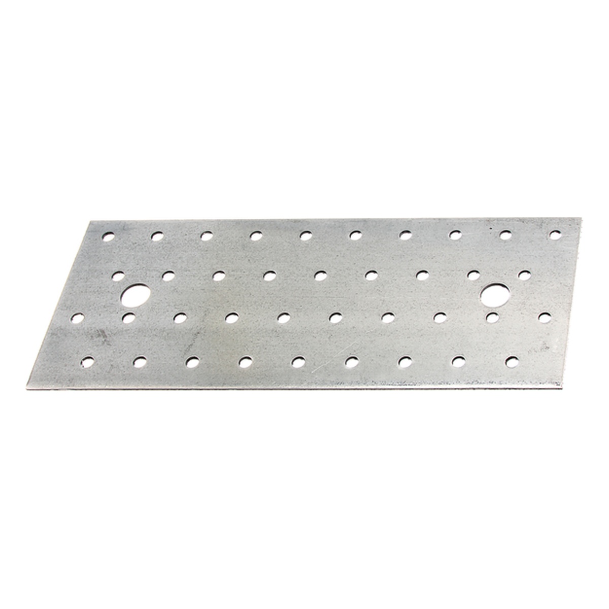 Alberts Lochplatte, 200 x 80 x 2 mm, Stahl roh, sendzimirverzinkt, CE-Kennzeichnung nach DIN EN 14545, CC - 1 Stk.