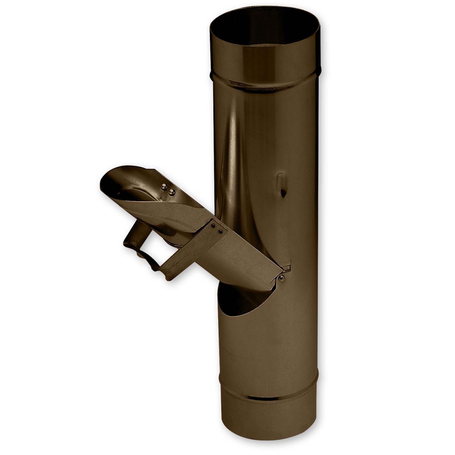 Zambelli Regenwasserklappe 80 mm, verzinkt, Testa di Moro, ohne Sieb Zambelli Regenwasserklappe 80 mm, verzinkt, Testa di Moro, ohne Sieb