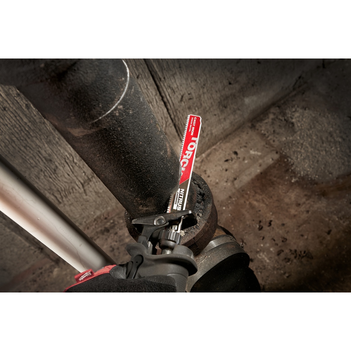 Milwaukee Säbelsägeblatt 230x8 mm TORCH NITRUS HM - 1 Stk.