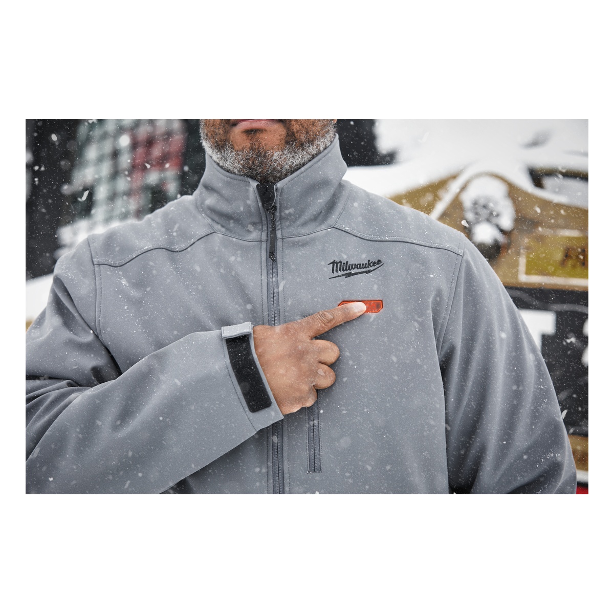 Milwaukee 12 V Akku-Heiz-Jacke Herren grau, ohne Akku u. Ladegerät M12 HJGREY5-0 (S) - 1 Stk. Milwaukee 12 V Akku-Heiz-Jacke Herren grau, ohne Akku u. Ladegerät M12 HJGREY5-0 (3XL) - 1 Stk.