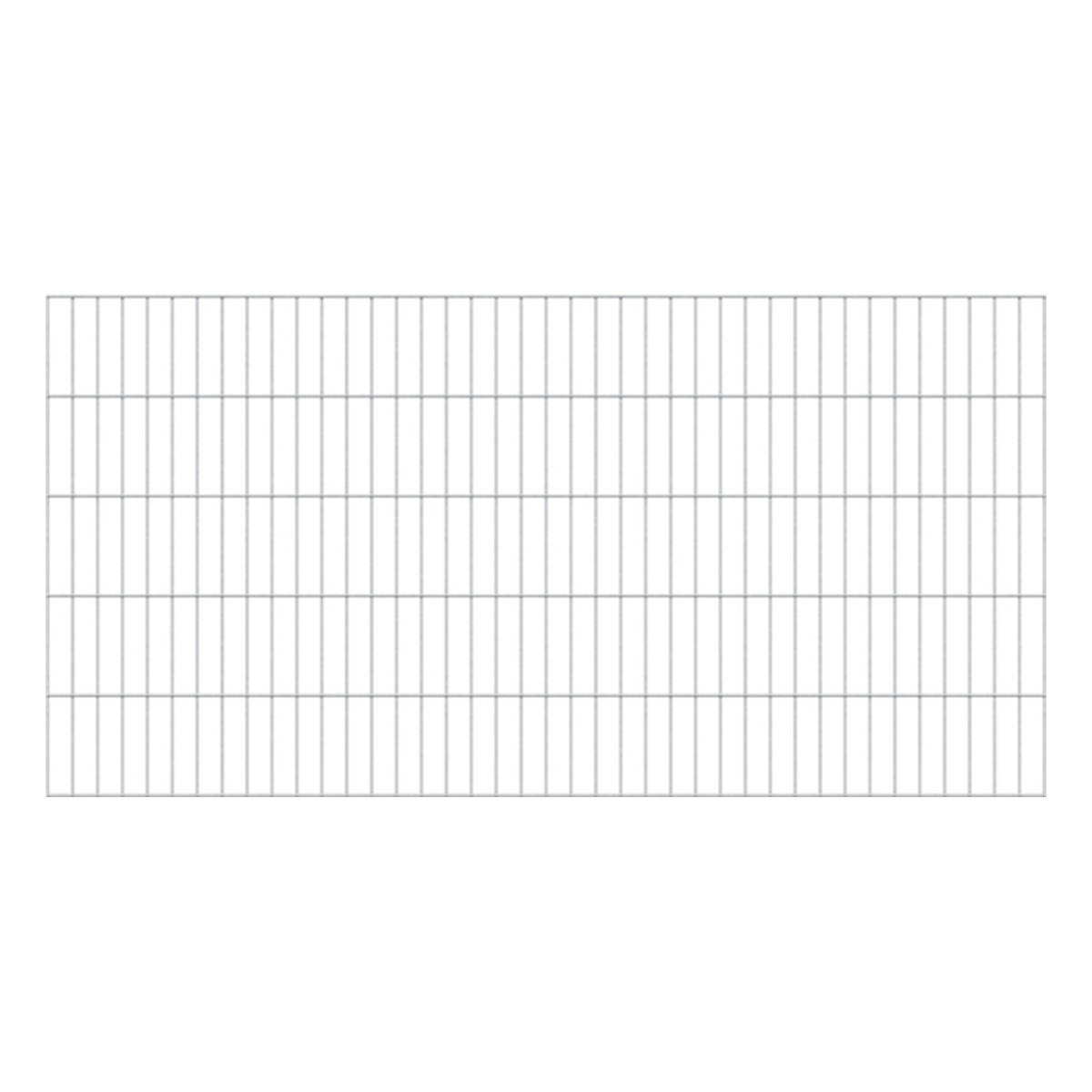 Alberts Doppelstabmatte, Typ 6/5/6, 1000 x 2000 mm, feuerverzinkt - 1 Stk. Alberts Doppelstabmatte, Typ 6/5/6, 1000 x 2000 mm, feuerverzinkt - 1 Stk.