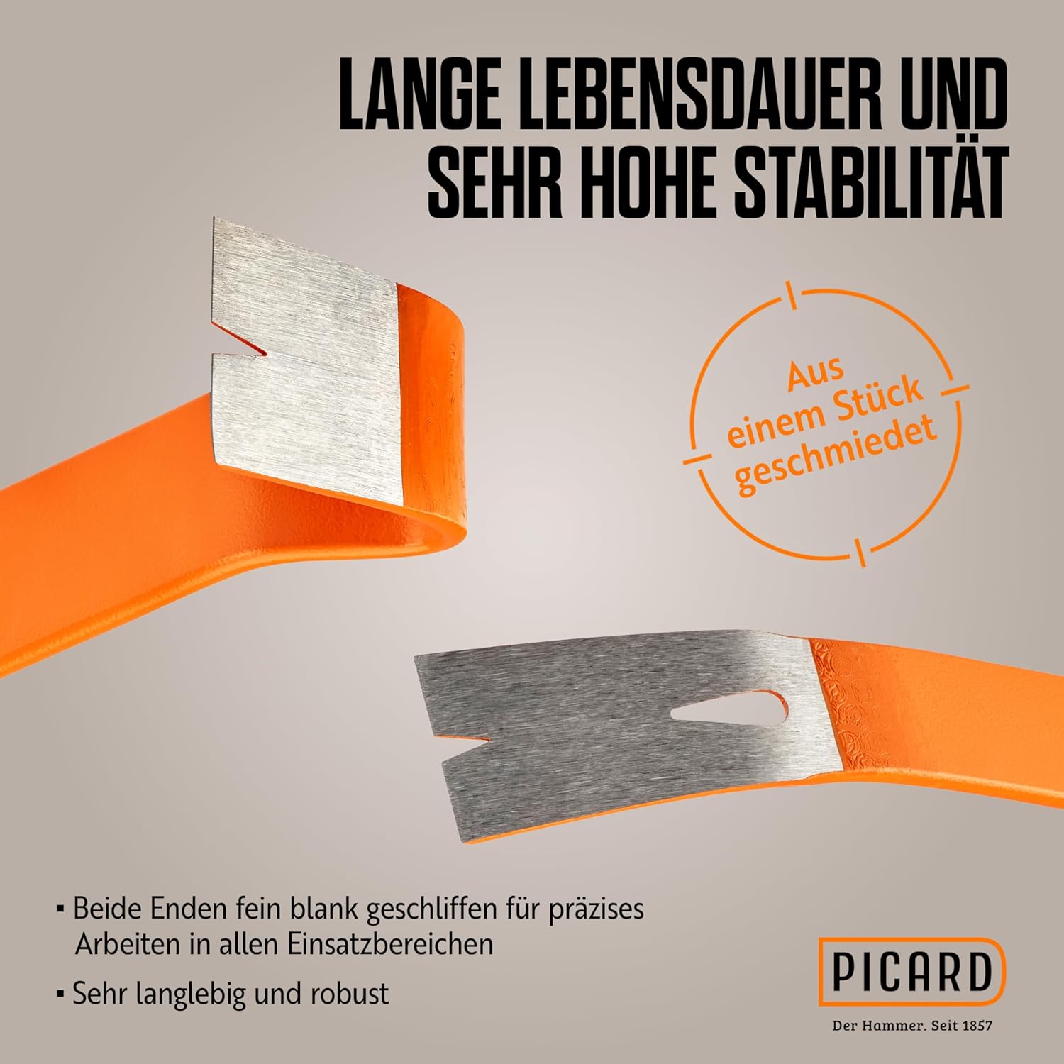 Picard Nageleisen BlackGiant Big Flat-Bar