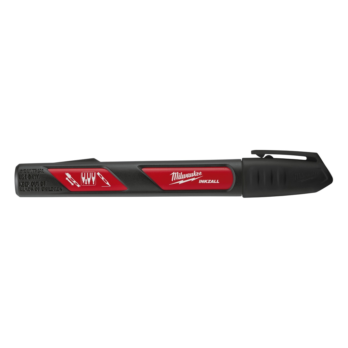 Milwaukee Inkzall Paint Marker Black, Permanent