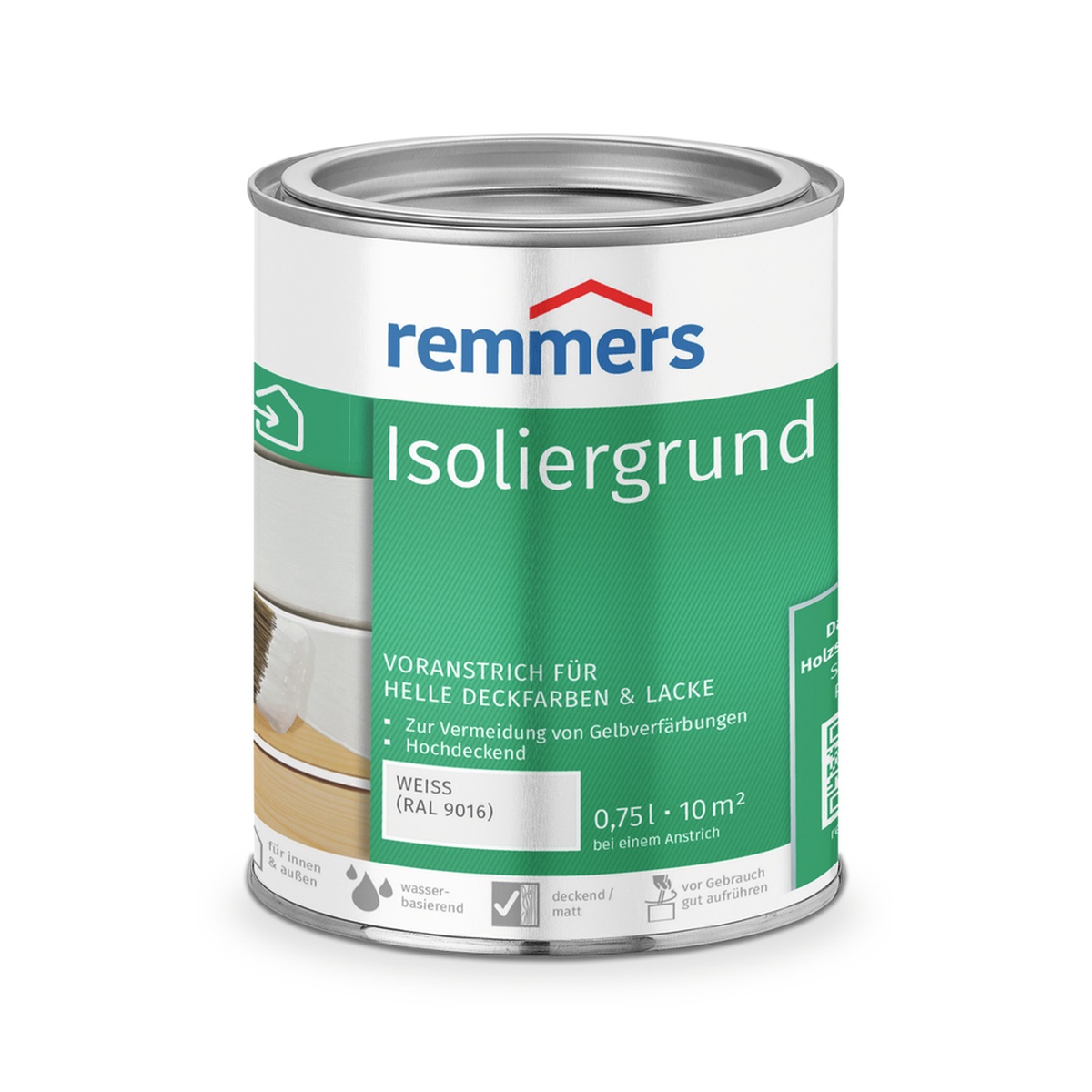 Remmers Isoliergrund weiß RAL 9016 0,75 l