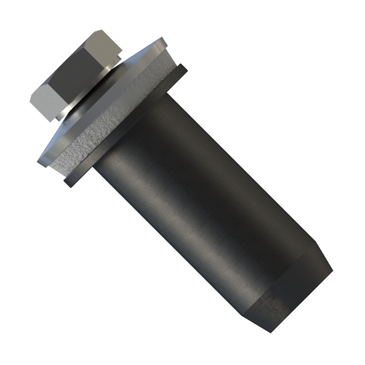 Reisser FixFlex 9,5x16 mm, E16, Edelstahl A2/EPDM, Vollgewinde, SW8 - 50 Stk.