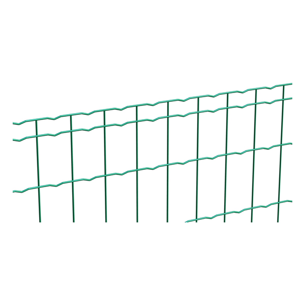 Alberts Schweißgitter Fix-Clip Pro, Höhe 1530 mm, Länge 25 m, Stahl roh, verzinkt grün kunststoffbeschichtet - 1 Stk.