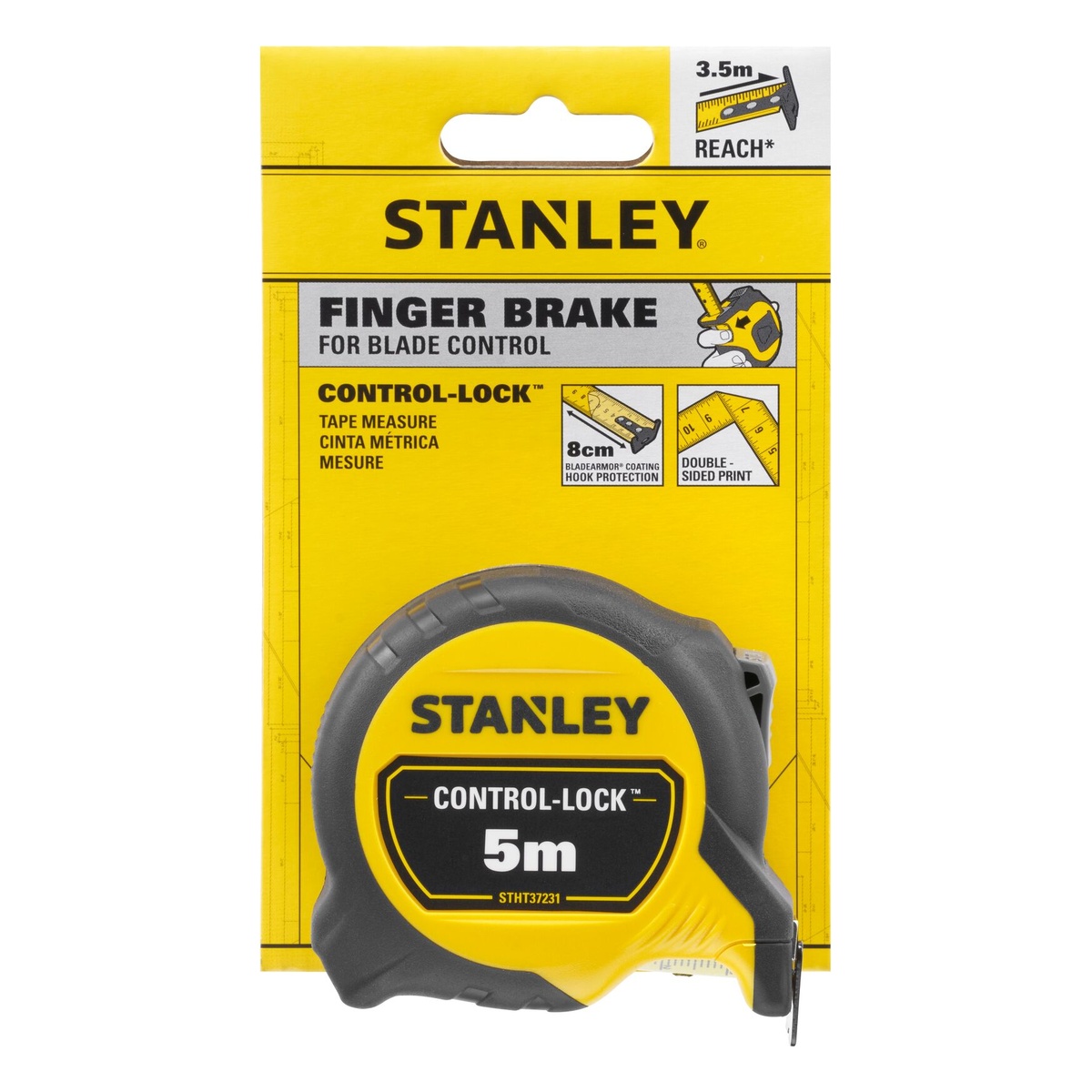 Stanley Bandmaß Compact Pro, 5 m