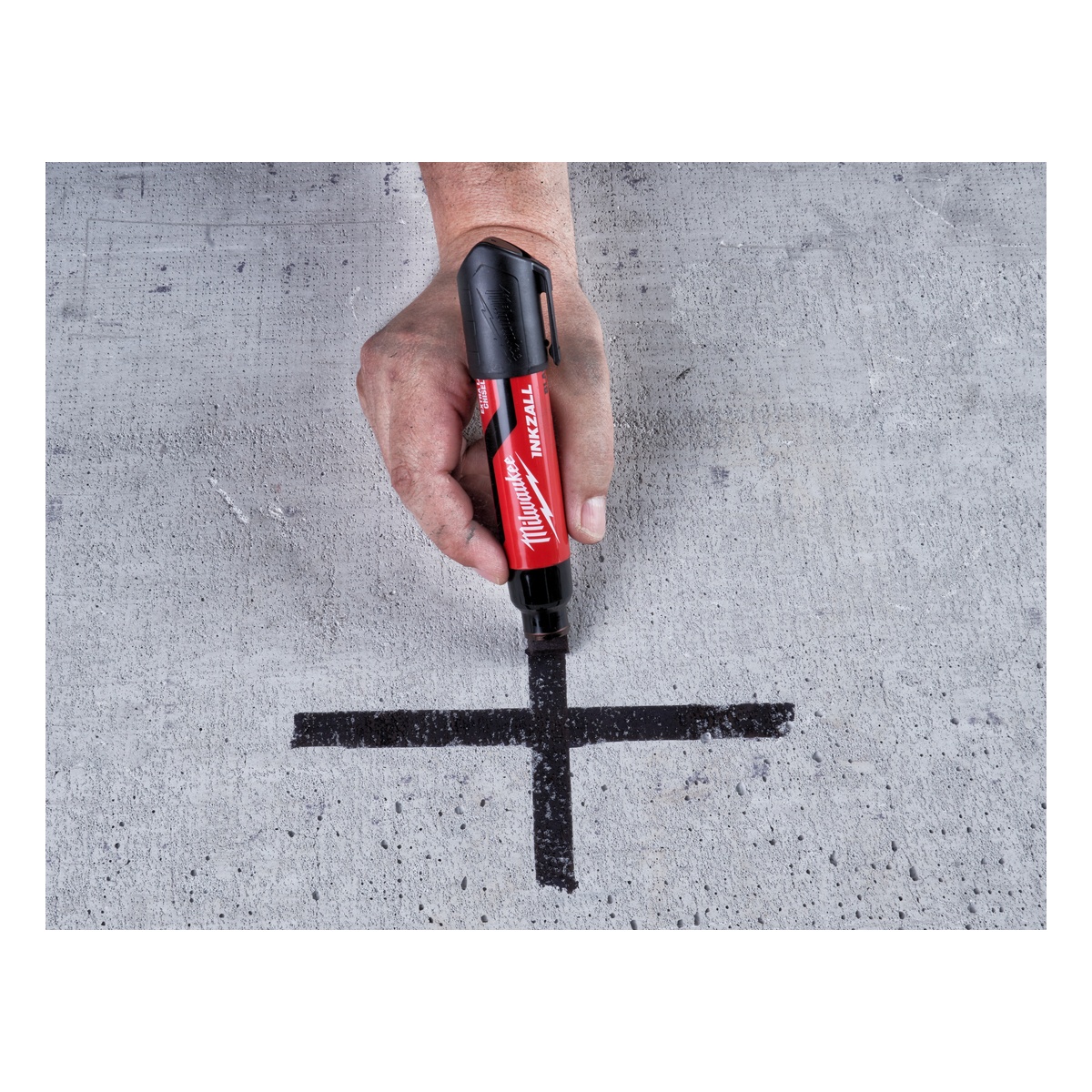 Milwaukee INKZALL Permanentmarker Keilspitze XL schwarz - 1 Stk. Milwaukee INKZALL Permanentmarker Keilspitze XL schwarz - 1 Stk.