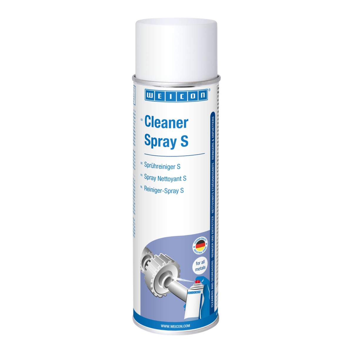 WEICON Reiniger und Entfetter Sprühreiniger S, 500 ml Spraydose
