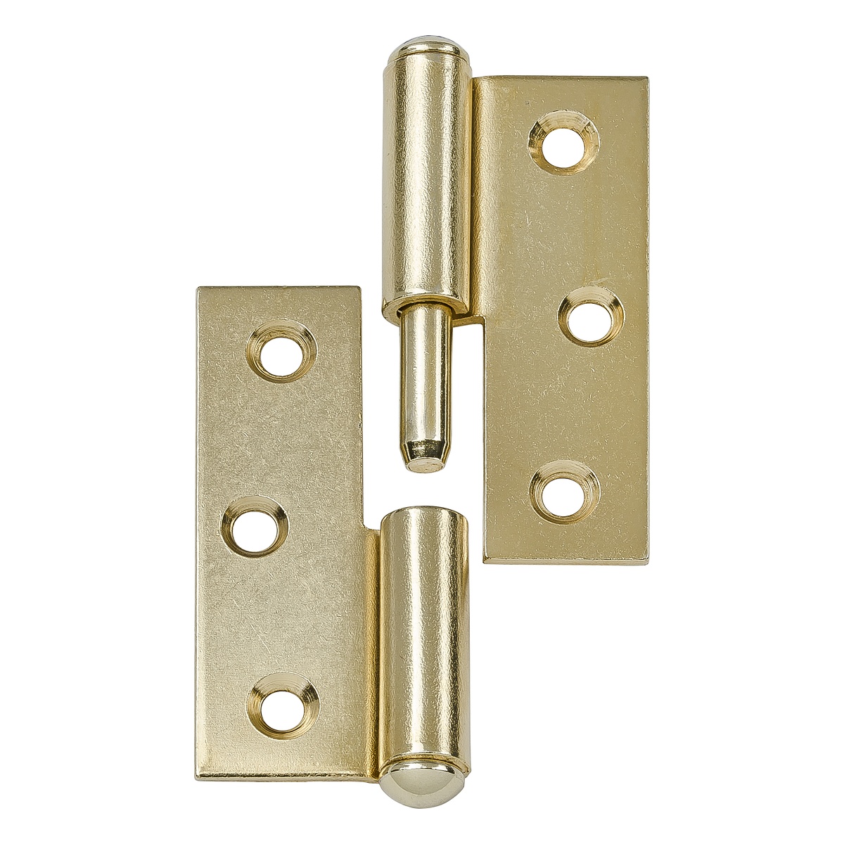 Vormann Normenscharnier rechts. 50 x 40 mm vermessingt, 1 Stk. Vormann Normenscharnier rechts. 50 x 40 mm vermessingt, 1 Stk.